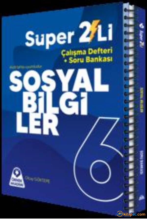 ÖRNEK AKADEMİ SÜPER İKİLİ 6.Sınıf SOSYAL BİLGİLER SETİ - 1