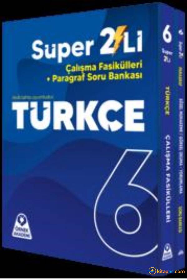 ÖRNEK AKADEMİ SÜPER İKİLİ 6.Sınıf TÜRKÇE SETİ - 1