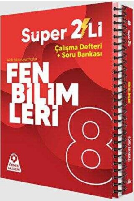 ÖRNEK AKADEMİ SÜPER İKİLİ 8.Sınıf FEN BİLİMLERİ - ÖRNEK AKADEMİ YAYINLARI