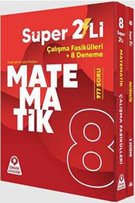 ÖRNEK AKADEMİ SÜPER İKİLİ 8.Sınıf MATEMATİK - ÖRNEK AKADEMİ YAYINLARI