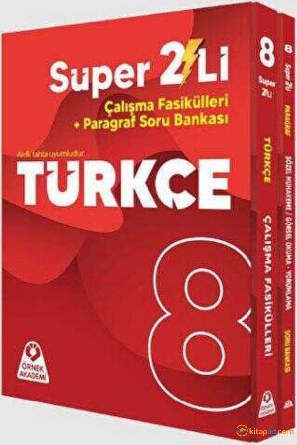 ÖRNEK AKADEMİ SÜPER İKİLİ 8.Sınıf TÜRKÇE - 1