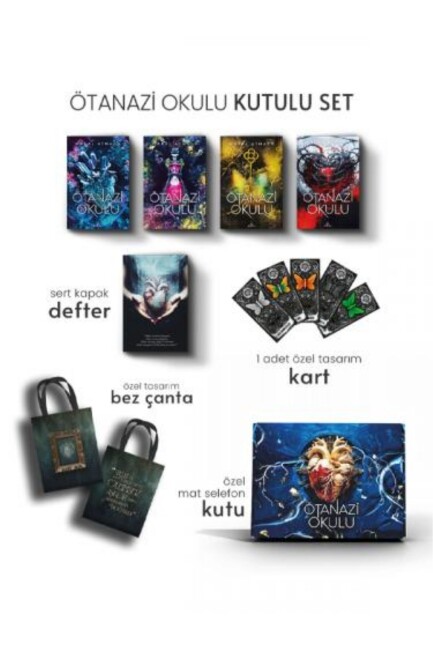 ÖTANAZİ OKULU SETİ - 4 Kitap (ciltli)..........Maral ATMACA - EPHESUS YAYINLARI