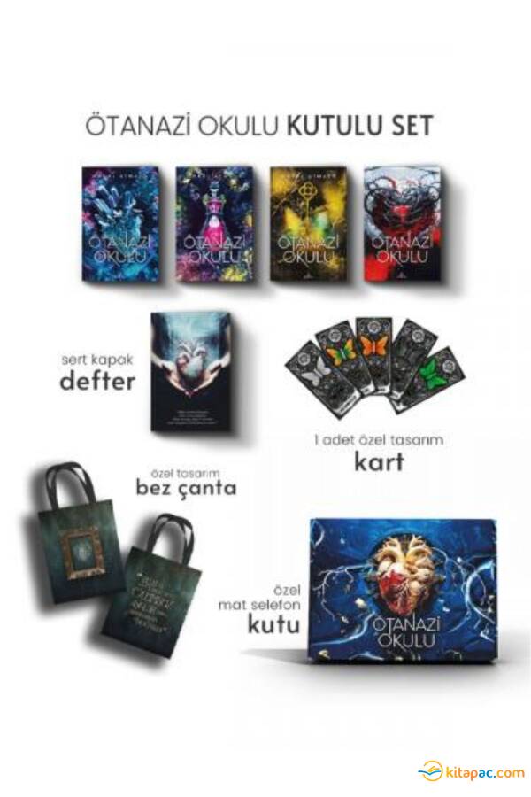 ÖTANAZİ OKULU SETİ - 4 Kitap (ciltli)..........Maral ATMACA - 1