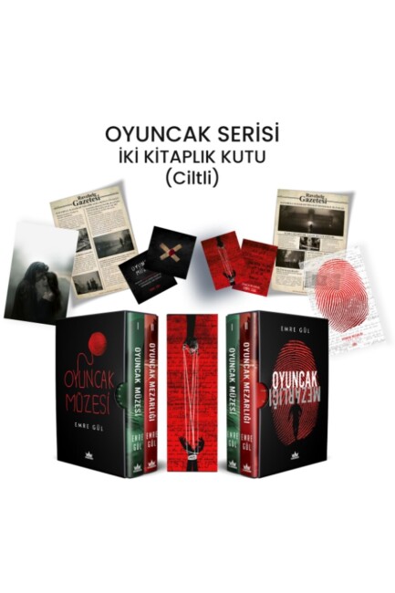 OYUNCAK SERİSİ - CİLTLİ - 2 KİTAPLIK HEDİYELİ KUTU - GUARDİAN YAYINLARI