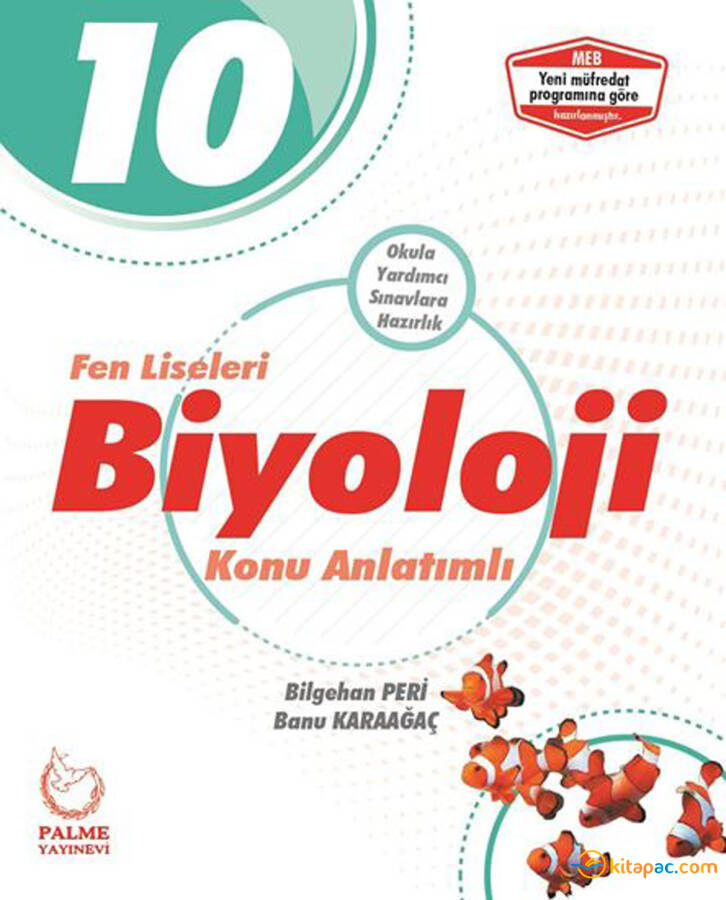 PALME 10.Sınıf BİYOLOJİ Konu Anlatımı Fen Liseleri için - 1