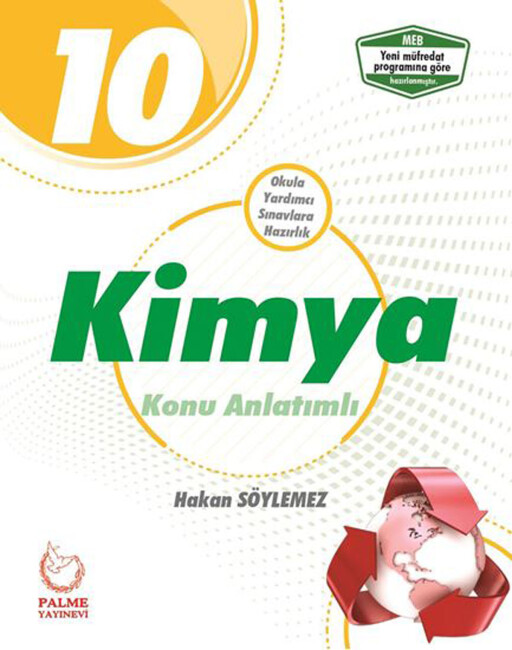 PALME 10.Sınıf KİMYA Konu Anlatımı - PALME YAYINLARI