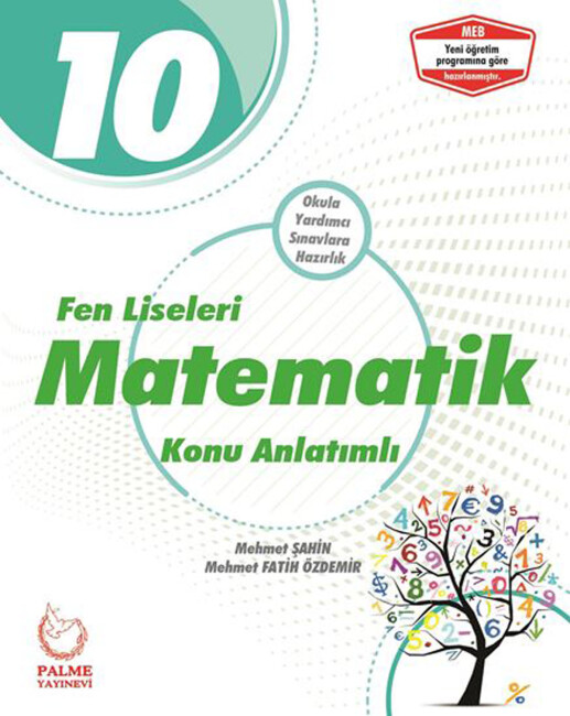 PALME 10.Sınıf MATEMATİK Konu Anlatımı-Fen Liseleri - PALME YAYINLARI