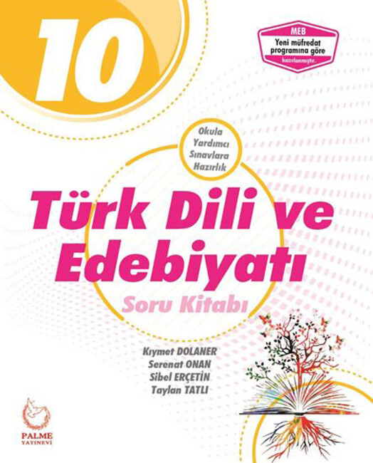 PALME 10.Sınıf TÜRK DİLİ ve EDEBİYATI Soru Kitabı - PALME YAYINLARI