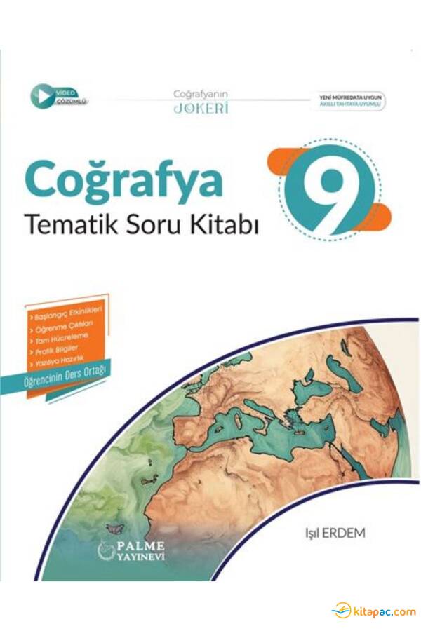 PALME 9.Sınıf JOKER COĞRAFYA TEMATİK Soru Kitabı - 1