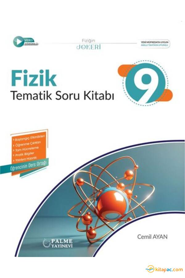PALME 9.Sınıf JOKER FİZİK TEMATİK Soru Kitabı - 1