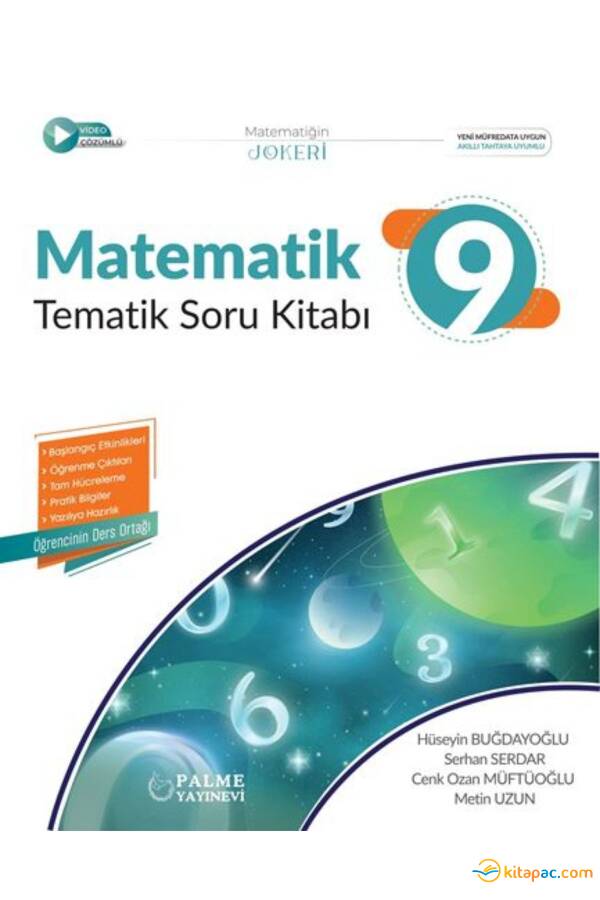 PALME 9.Sınıf JOKER MATEMATİK TEMATİK Soru Kitabı - 1