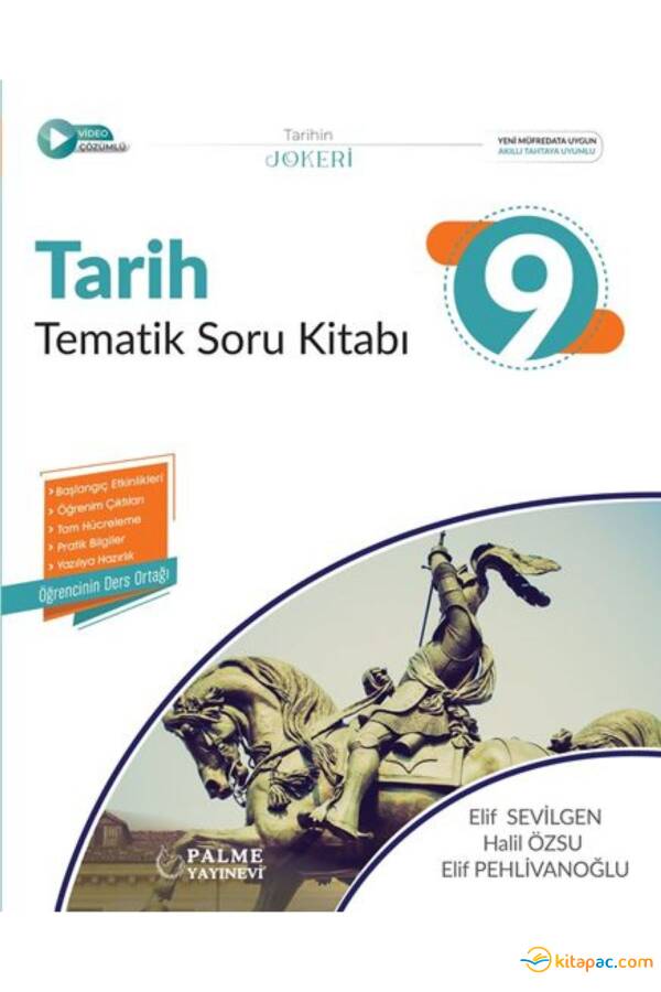 PALME 9.Sınıf JOKER TARİH TEMATİK Soru Kitabı - 1