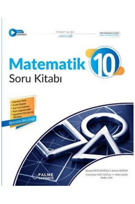 PALME 10.Sınıf JOKER MATEMATİK Soru Kitabı - PALME YAYINLARI