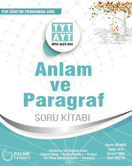 PALME TYT-AYT ANLAM ve PARAGRAF Soru Bankası - PALME YAYINLARI