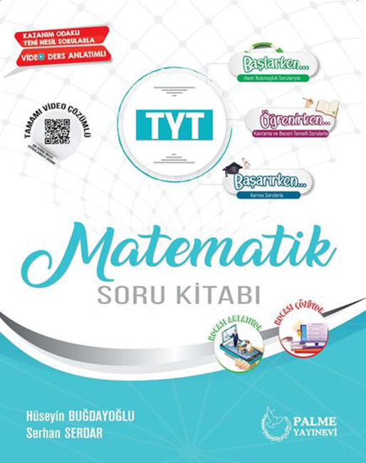 PALME TYT MATEMATİK VİDEO ÇÖZÜMLÜ Soru Kitabı - PALME YAYINLARI