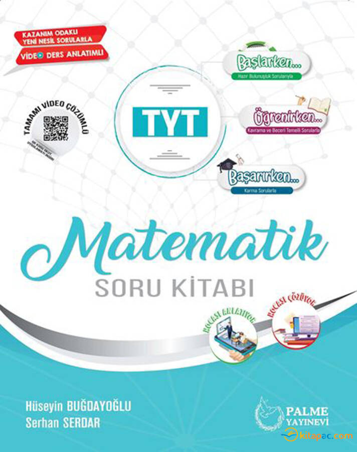 PALME TYT MATEMATİK VİDEO ÇÖZÜMLÜ Soru Kitabı - 1