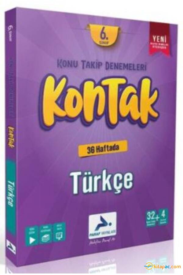 PARAF 6.Sınıf KONTAK TÜRKÇE KONU TAKİP DENEMELERİ - 1