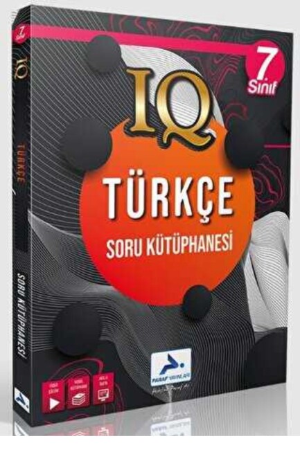 PARAF 7.Sınıf IQ TÜRKÇE SORU KÜTÜPHANESİ - IQ YAYINLARI