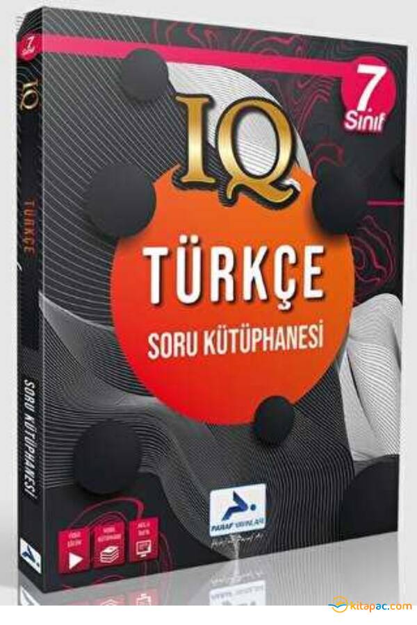 PARAF 7.Sınıf IQ TÜRKÇE SORU KÜTÜPHANESİ - 1