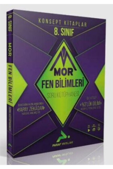 PARAF 8.Sınıf MOR FEN BİLİMLERİ Soru Kütüphanesi - MOR