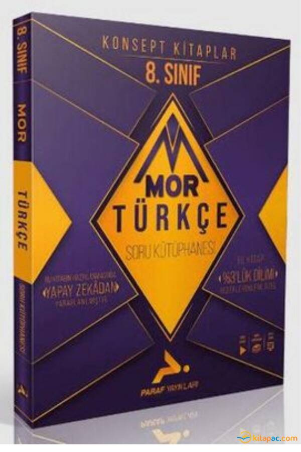 PARAF 8.Sınıf MOR TÜRKÇE Soru Kütüphanesi - 1