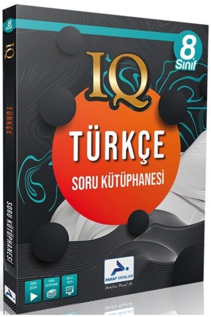 PARAF 8.Sınıf TÜRKÇE IQ Soru Kütüphanesi - IQ YAYINLARI