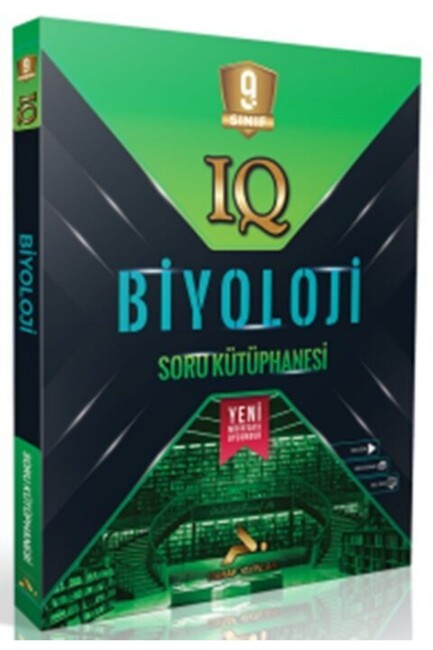 PARAF 9.Sınıf IQ BİYOLOJİ Soru Kütüphanesi - PARAF YAYINLARI