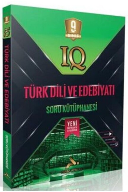 PARAF 9.Sınıf IQ TÜRK DİLİ VE EDEBİYATI Soru Kütüphanesi - PARAF YAYINLARI