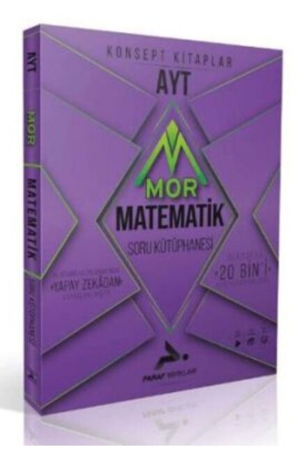 PARAF AYT MOR MATEMATİK SORU KÜTÜPHANESİ - PARAF YAYINLARI