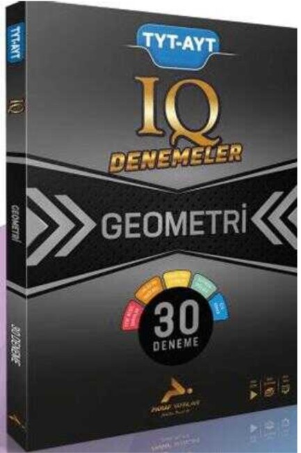 PARAF TYT-AYT IQ GEOMETRİ 30 DENEME VİDEO ÇÖZÜMLÜ - PARAF YAYINLARI