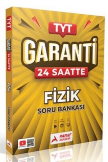 PARAF TYT FİZİK GARANTİ SORU BANKASI 24 SAATTE - PARAF YAYINLARI