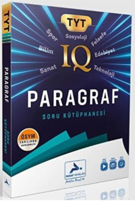 PARAF TYT IQ PARAGRAF SORU KÜTÜPHANESİ - IQ YAYINLARI