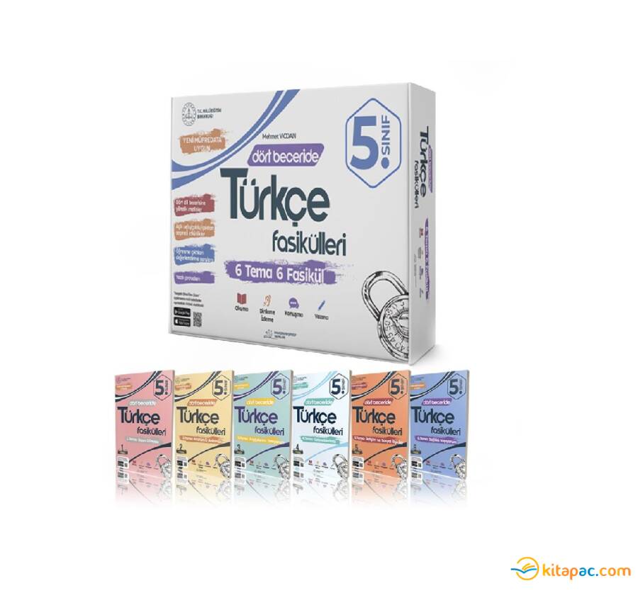 PARAGRAFIN ŞİFRESİ 5.SINIF DÖRT BECERİDE TÜRKÇE FASİKÜLLERİ - 1