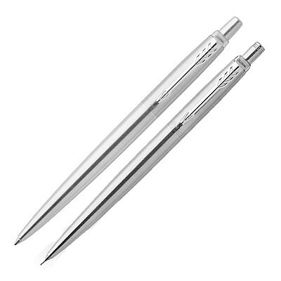 PARKER JOTTER 2 li SET SS CT TÜKENMEZ + VERSATİL UÇLU KALEM - Krom - PARKER