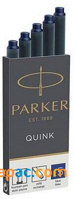 PARKER QUİNK 5 Lİ DOLMA KALEM KARTUŞU - MAVİ - 1