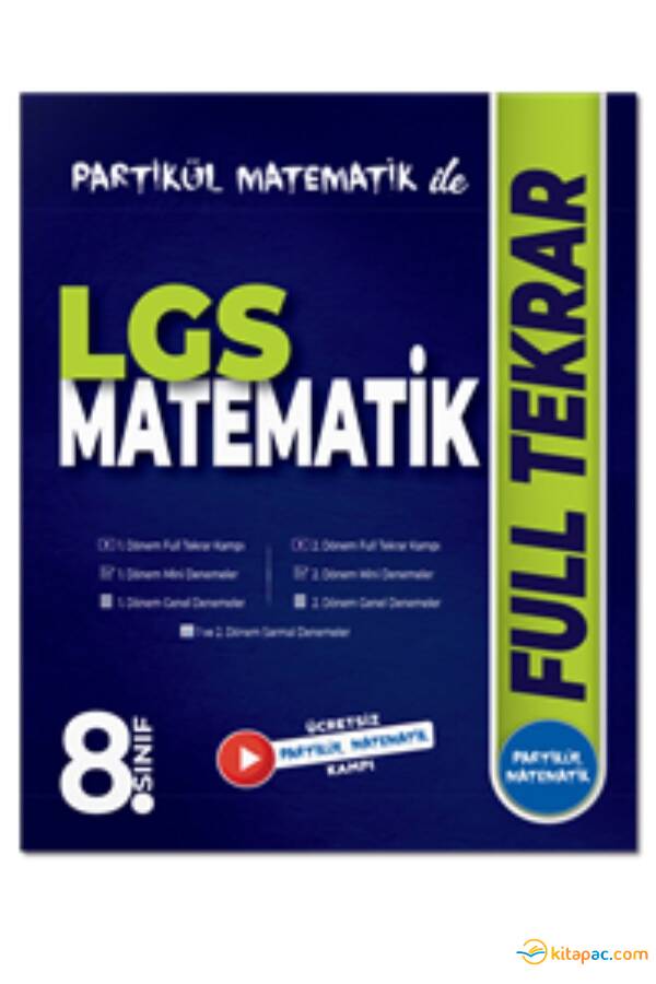 PARTİKÜL MATEMATİK İLE 8.SINIF LGS MATEMATİK FULL TEKRAR - 1