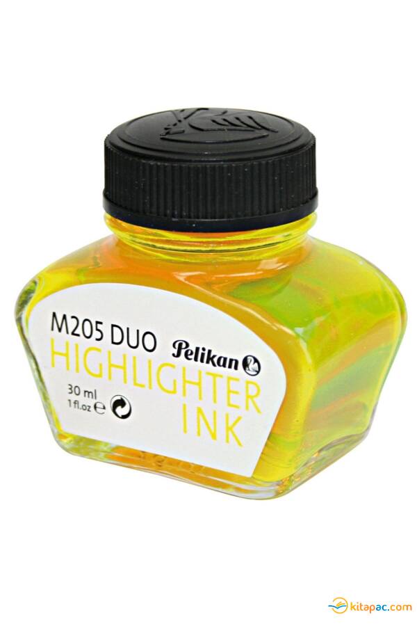 PELİKAN 4001 YAZI MÜREKKEBİ 30ML - FOSFORLU SARI - 1