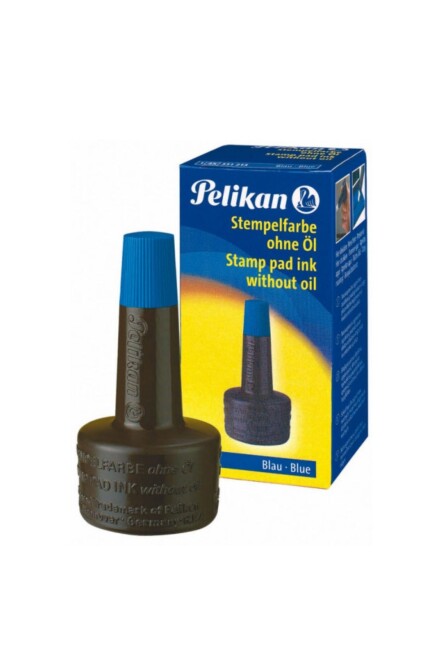 PELİKAN ISTAMPA MÜREKKEBİ 28cc.- MAVİ - PELİKAN