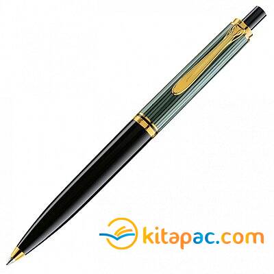 PELİKAN K400 YEŞİL - SİYAH TÜKENMEZ KALEM - 1