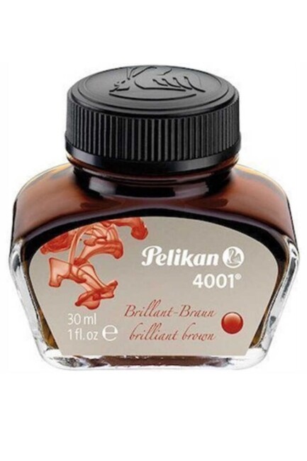 PELİKAN YAZI MÜREKKEBİ 30 ml KAHVERENGİ - PELİKAN