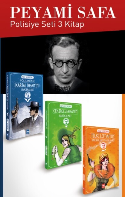 PEYAMİ SAFA POLİSİYE (3 KİTAP) - ÖTÜKEN NEŞRİYAT 
