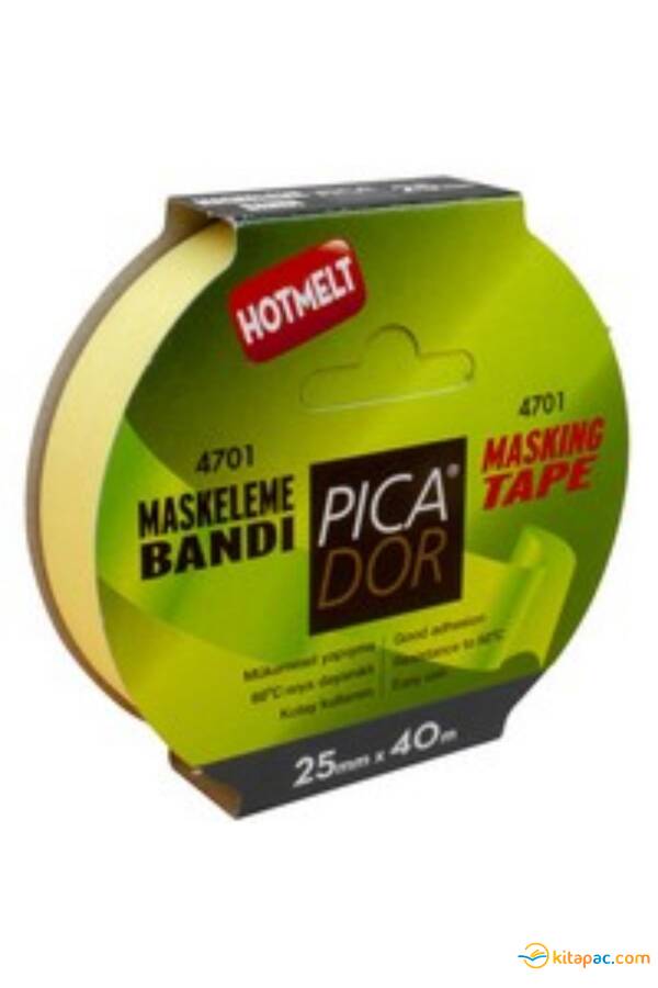PİCADOR 25mm.x40m.MASKELEME BANTI - 1