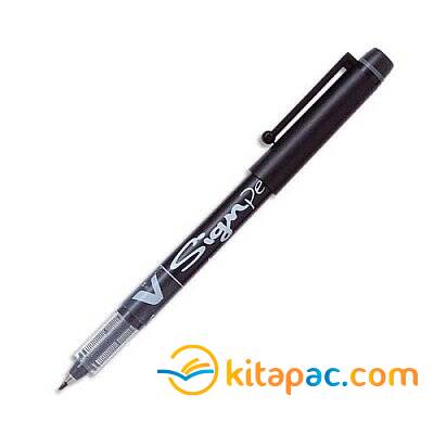PİLOT İMZA KALEMİ V-SIGNPEN KALEM SW-VSP-B - SİYAH - 1