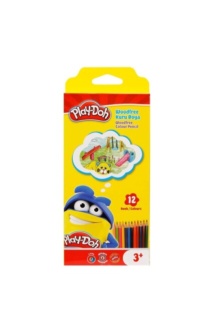 PLAY-DOH KURUBOYA 12 Renk - PLAY-DOH