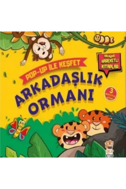 POP-UP İLE KEŞFET - ARKADAŞLIK ORMANI - Sincap Kitap