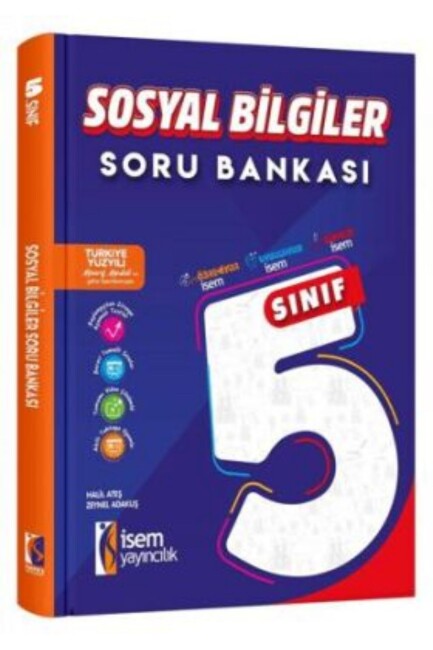 PRATİK İSEM 5.Sınıf SOSYAL BİLGİLER SORU BANKASI - İSEM YAYINCILIK 