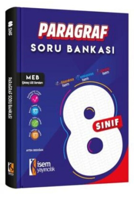 PRATİK İSEM 8.Sınıf LGS PARAGRAF SORU BANKASI - İSEM YAYINCILIK 