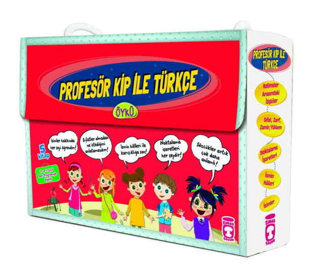 PROFESÖR KİP İLE TÜRKÇE SET-1 - Birsen Ekim Özen - TİMAŞ YAYINLARI