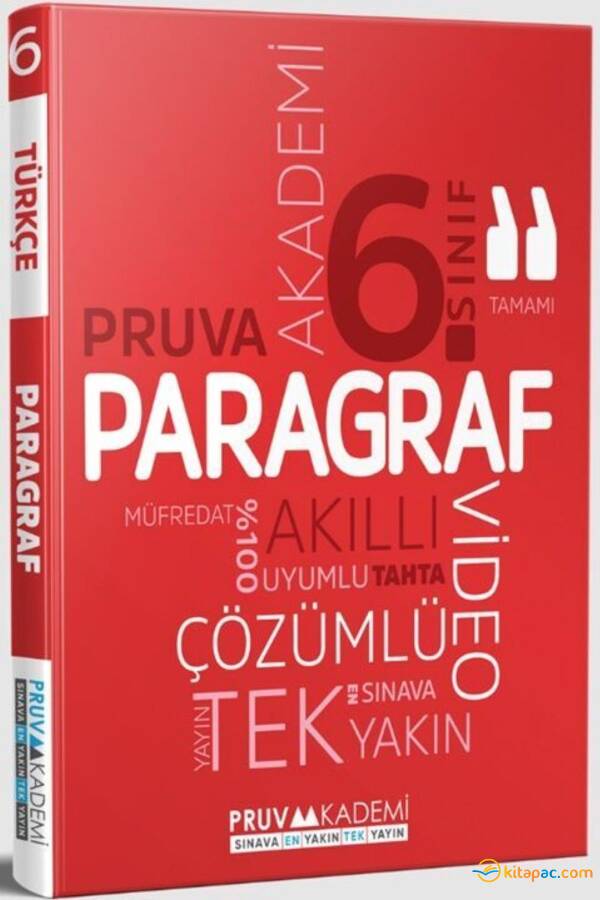 PRUVA 6.SINIF PARAGRAF SORU BANKASI - 1