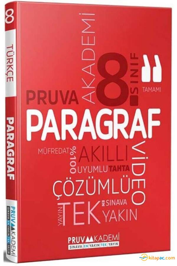 PRUVA 8.SINIF PARAGRAF SORU BANKASI - 1